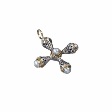 Pearl Cross Necklace
