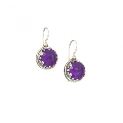 Colors Round Earrings in Sterling Silver 925 for Women’s