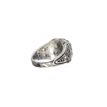 Color Square Ring in Sterling Silver 925