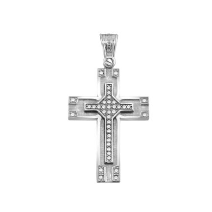 Classic 14k Yellow and White Gold Baptism Crosses for Girls and Women’s