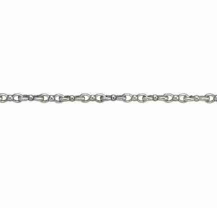 Chain Handmade in Sterling Silver 925 3.3mm