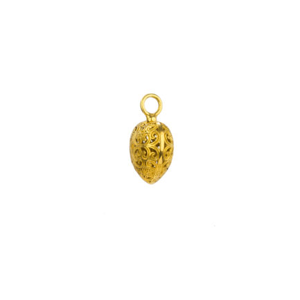 Heart Small Pendant in Gold plated silver 925