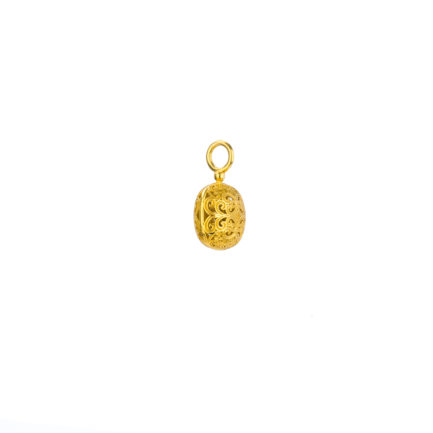 Cushion Pendant in Gold plated silver 925