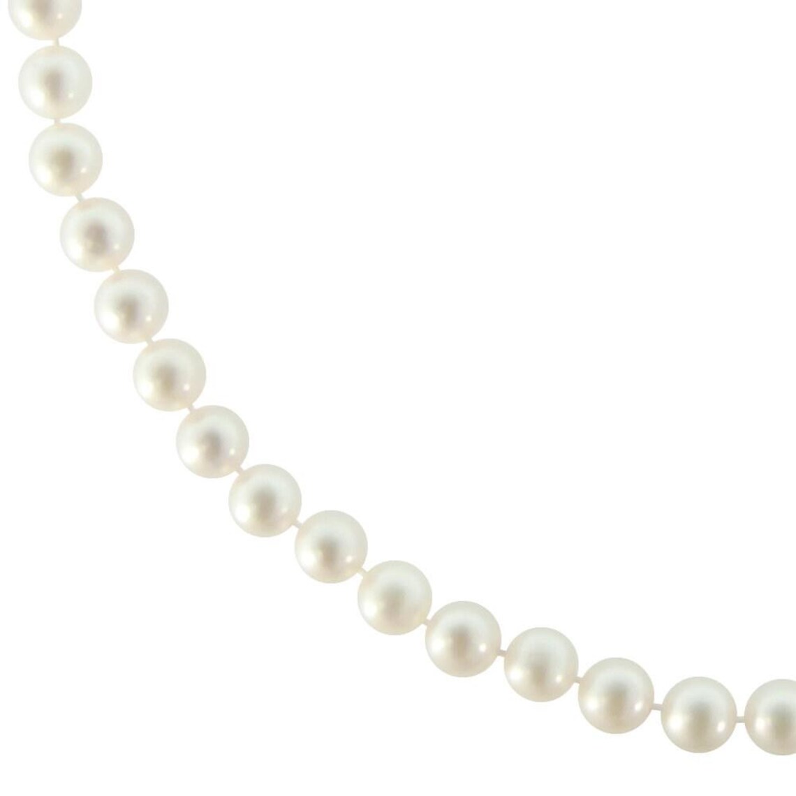 Freshwater Pearl Necklace 6.5–7.0mm in 14k