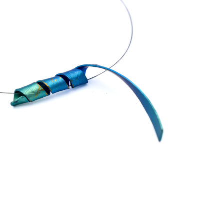 Iridescent Titanium Necklace