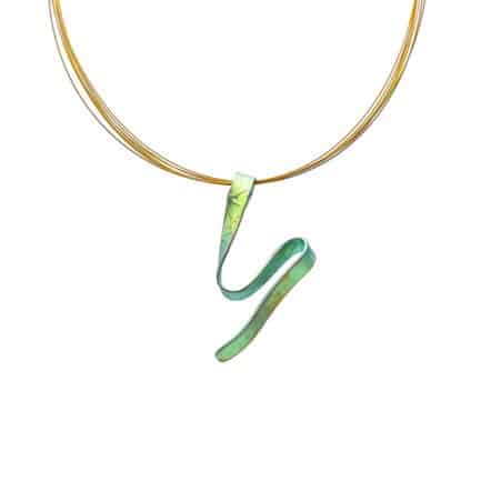 Twisted Titanium Necklace