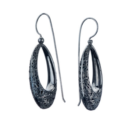 New Era Filigree Earrings in Gold plated silver 925