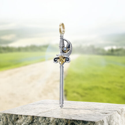Sword Pendant Elegant Men’s 3403