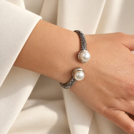 Freshwater Pearls Cuff Bracelet